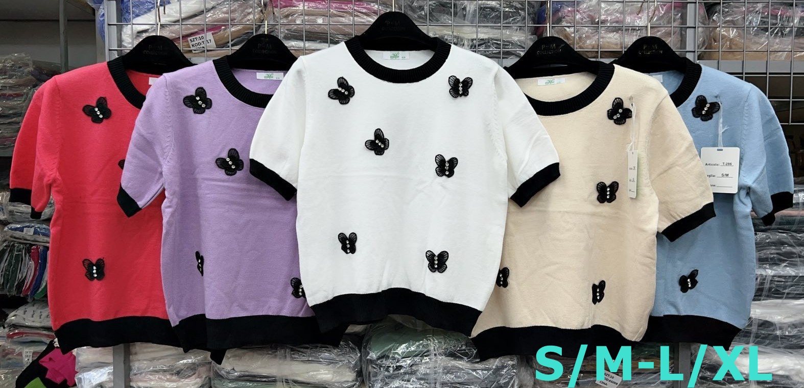 Swetry damskie Roz S/M-L/XL, Mix Kolor Paczka 12 szt